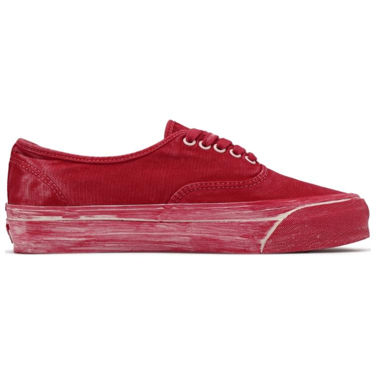 Vans Кроссовки унисекс Premium Authentic 44 Tomato Puree Red, окрашенные методом погружения VN000CQACHK