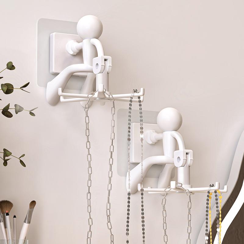 Стойка для хранения ювелирных изделий, ожерелье, кольцо, серьги, крючок, настенный крючок для домашнего обихода, подвесной крючок для повязки на голову, стойка для ювелирных изделий