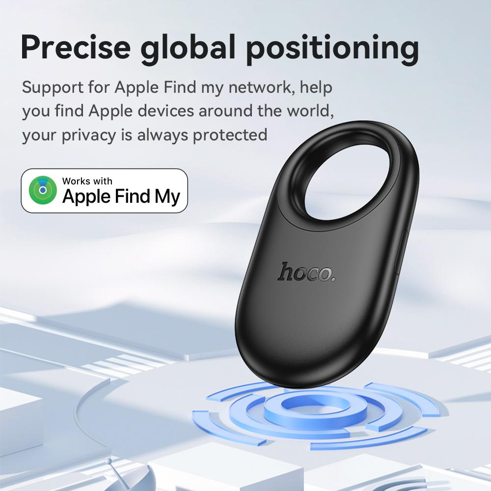 HOCO E94 Для Apple Find My Мини Bluetooth GPS-трекер Устройство напоминания об утере Искатель ключей Питомец Ребенок Сумка Кошелек Автомобильный Локатор Метка