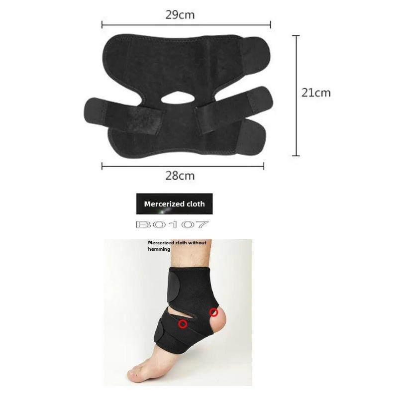 Защитный протектор голеностопа для футбола на открытом воздухе с регулируемым ремешком, дышащий, для мужчин и женщин, для баскетбола, велоспорта, голеностопа