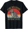 Funny Raccoon Lover I Like Raccoons And Maybe 3 People Gift Unisex T-Shirt