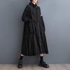 Long Sleeve Oversized Vintage Casual Loose Autumn Spring Trench Coat for Women Outerwear