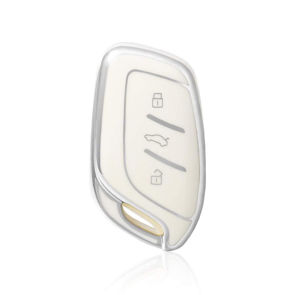 3 Buttons TPU Shell Fob for Roewe RX5 I6 I5 RX3 RX8 ERX5 MG ZS EV MG6 EZS HS EHS 2019 2020 Car Remote Key Case Cover Accessories