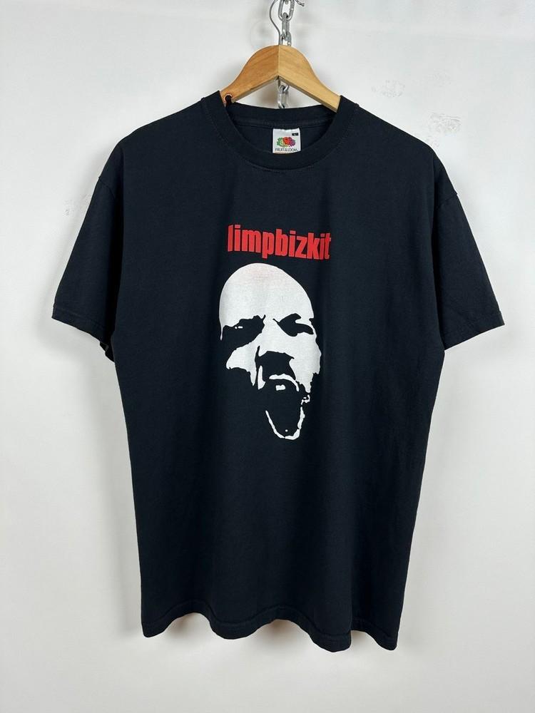Limp Bizkit Screaming Face Band Black Short Sleeve Unisex Tshirt S-5XL KH10321 Unisex T-Shirt