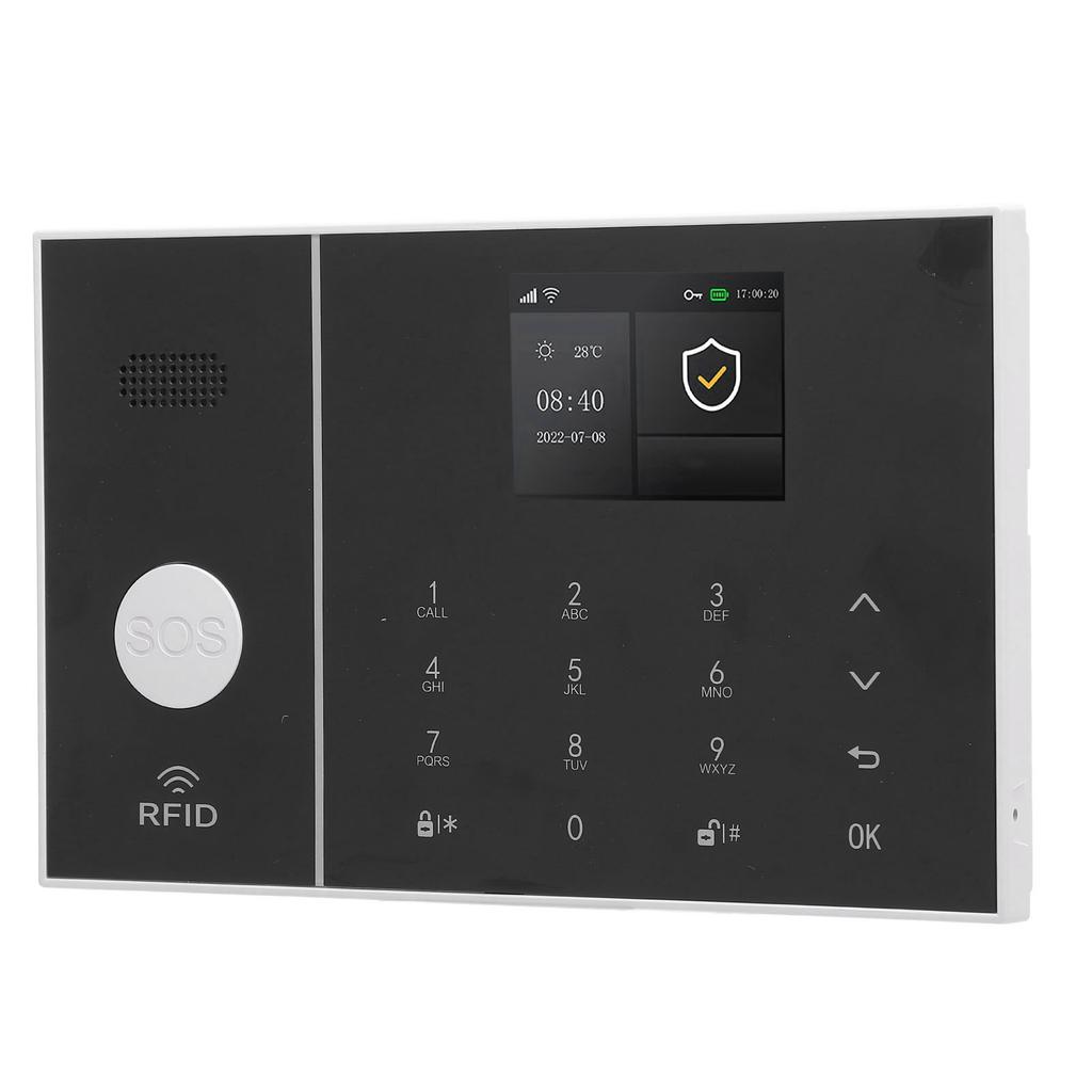 Домашняя беспроводная система сигнализации безопасности WiFi GSM 2G 2.4in TFT экран пульт дистанционного управления датчик двери окна