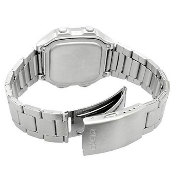 CASIO Мировое время цифровые наручные часы AE-1200WHD-1AV мужские металлический ремешок серебристый зарубежная модель