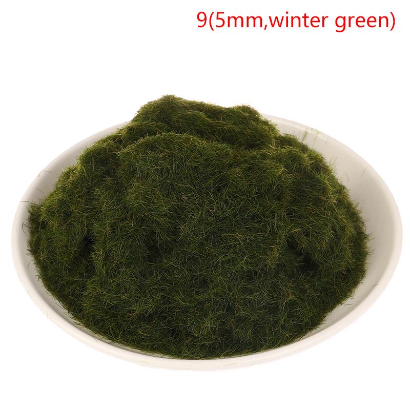 3/5 мм травяной флок порошок для искусственной местности игры ландшафтные аксессуары искусственная трава песок стол модель железная дорога макет