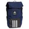 4ATHLTS Нейлоновый рюкзак Обычный Унисекс Темно-синий & Черный & Белый Adidas IL5747