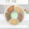 Portable Snack Spinner Moisture Proof Sealed Fruit Tray Snack Storage Box  Kids Snack