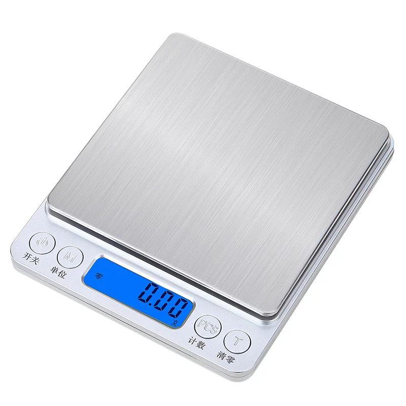 I2000 Precision Kitchen & Jewelry Electronic Scale, 0.01g, USB Rechargeable, Mini Gram Scale