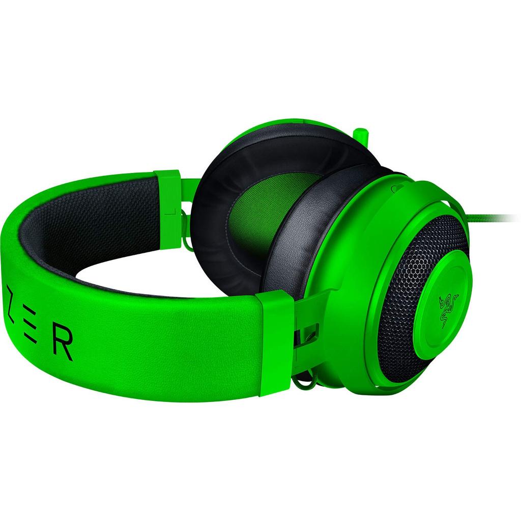 Razer Kraken Green Gaming Headset Analog Connection PS4 PS5 PC Switch Smartphone Cooling Gel Pad Гарантировано авторизованным дистрибьютором [Японский продукт]