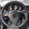 Оплетка на руль для старых Mazda 3 Mazda 5 Mazda 6 Pentium B70, кожаная оплетка на руль ручной работы для интерьера автомобиля
