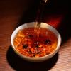 Юньнаньский Пуэр 357 г Спелый Мэнхай Весенний Приготовленный Семь Лепестков Зеленая Пища