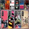 Чехол для телефона Gorillaz Anime для Samsung A16 A26 A36 A56 A17 A03S A04S A02S A05S A50S A30 A20 A70S A40 A21 Galaxy Note 20 10 9 8 Co
