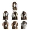 Плюшевые наушники Bowknot для холодной погоды, модные защитные наушники, толстые меховые наушники для женщин, катания на лыжах, пешего туризма