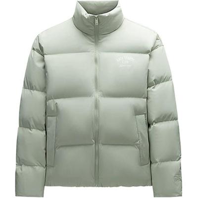 Спортивная серия Lifestyle Серия Pioneer Серия Letter Zipper Воротник-стойка Удобная дышащая короткая свободная куртка-пуховик Женская верхняя одежда 162448905N-3