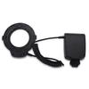 Portable LED Ring Flash Battery Operated Fill Light with Color Filters Adapter Photography