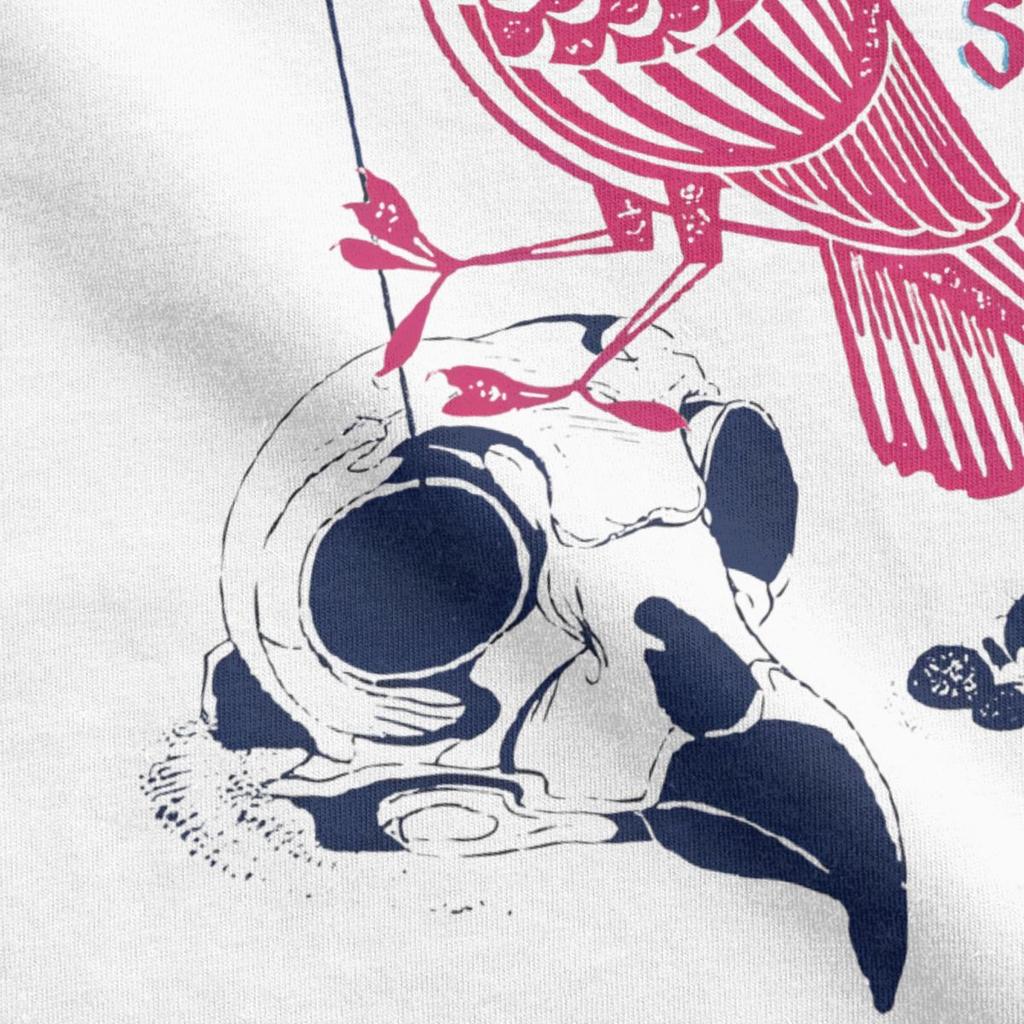 Мужская футболка Queens Of The Stone Age, хлопковая одежда, винтажная футболка с коротким рукавом и круглым воротом, графическая футболка