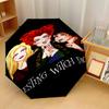 Hocus Pocus Sanderson Sisters Windproof Auto 8 Rib Folding Umbrella Portable Outdoor Parasol