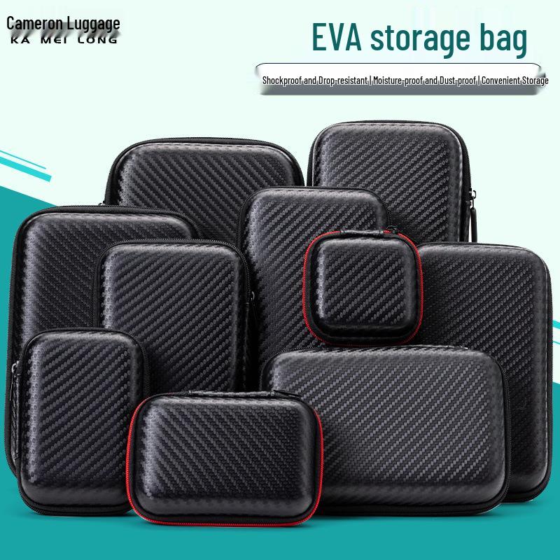 EVA Hard Shell Multi-Functional Cable & Earphone Storage Bag