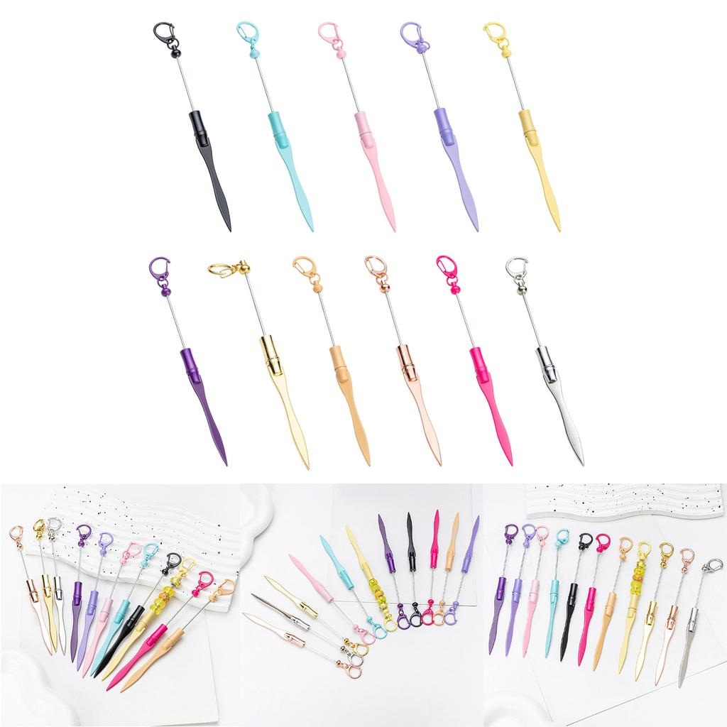 Открывалка для писем с бисером, металлический открывалка для писем с зажимом для брелка, открывалка для конвертов с бисером, подарок для ученика, учителя