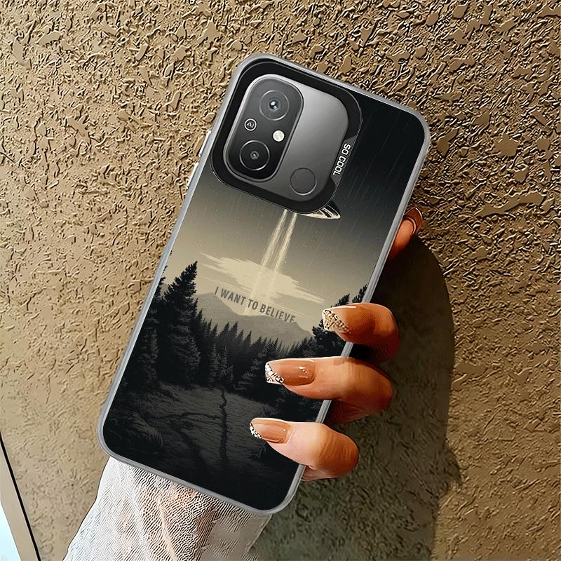 Защитный чехол для телефона The X Files I Want to Believe для Xiaomi Poco X7 X6 X5 X3 Pro F7 Ultra M8 Redmi 15C 15 14C 13C 12C 10C 13
