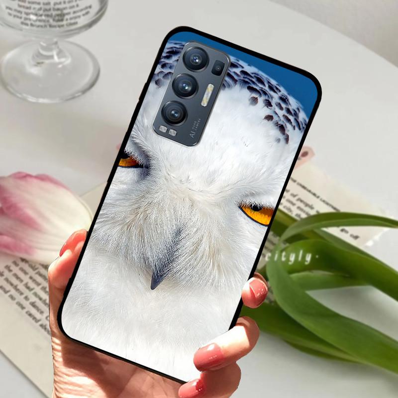 Чехол для OPPO Find X3 Neo Крутые Животные Мягкий Силиконовый Задний Чехол Для OPPO Find X3 Neo 5G Чехлы Для Телефона X 3 Lite X3lite X3Neo CPH2207