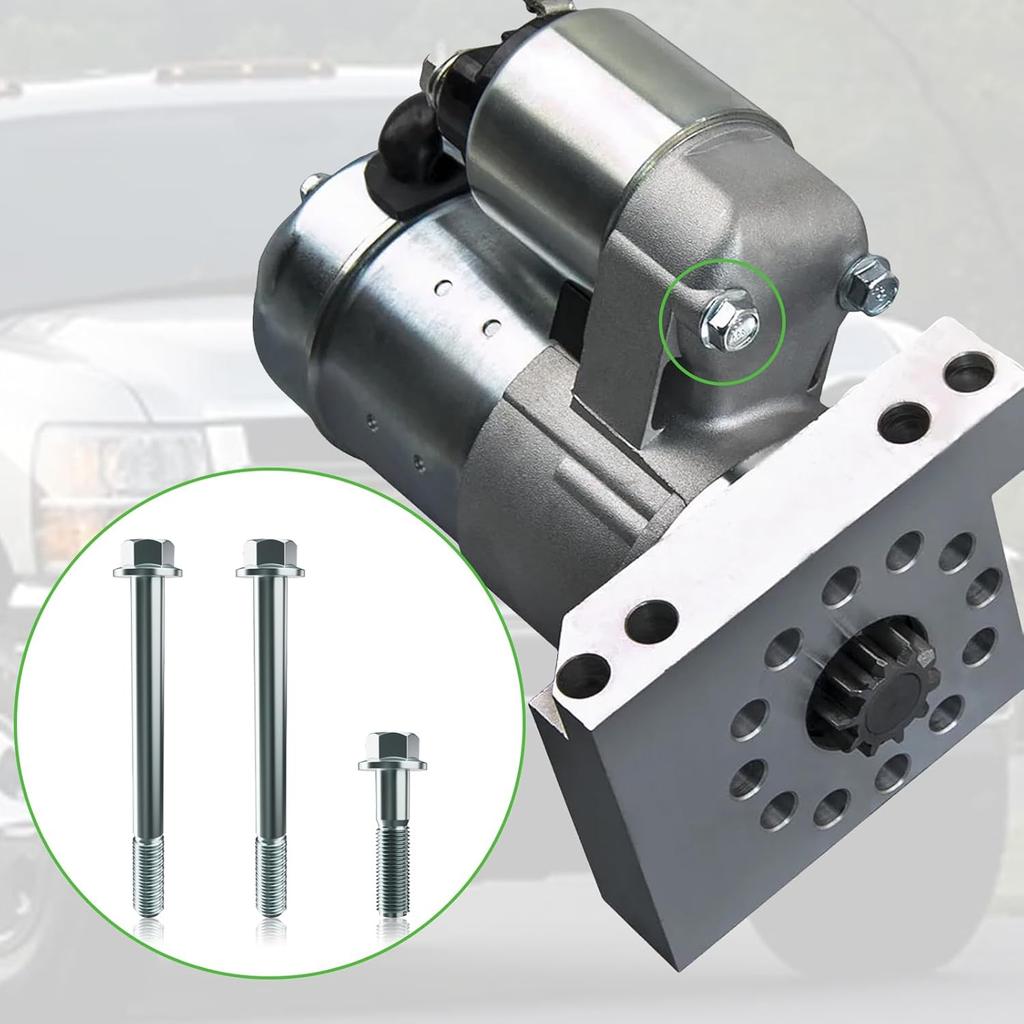 LS Engine Starter Bolts Kit - Long Short LSX LS1 Is Compatible With Camaro Corvette Silverado 4.8L 5.3L 6.0L 6.2L GM 1997-2014 LS Series Engine LS1