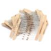 300Pcs Carbon Film Resistor 30 Values 5percent  Graphite Assortment Set DIY 10 Ohm 1M Ohm  1 6W