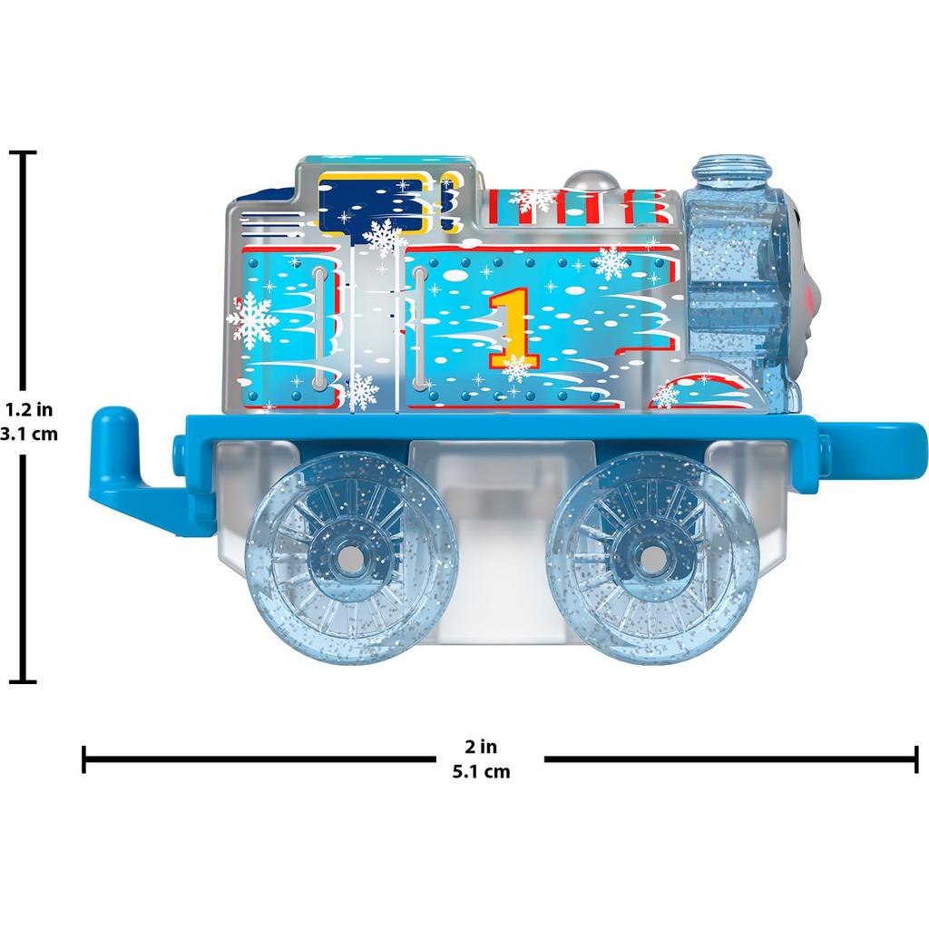 Мини-адвент-календарь Thomas & Friends 2024 - 24 Мини-паровозика, Рождественский подарок для дошкольников 3+