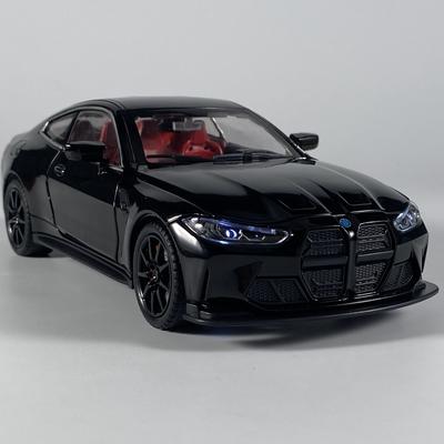 1:24 BMW M4 Высокопроизводительное Спортивное Купе Литой Металлический Модель Автомобиля Высокая Симуляция Игры Детский Гоночный Транспорт С Другом Подарок