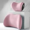 Ergonomic memory foam car seat cushion - suitable for all seasons comfort car headrest - lumbar cushion or headrest or set