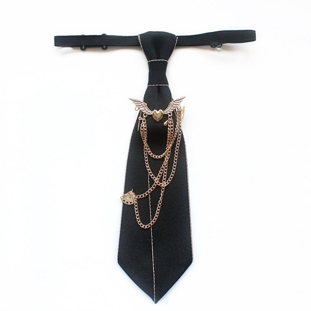 Polyester Chain Neck Accessory Preppy Style Neck Ornament Fashion JK Collar Pin JK Uniform Wear