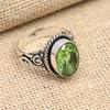 Tsavorite Gemstone Handmade 925 Solid Sterling Silver Jewelry Pretty Ring For Women