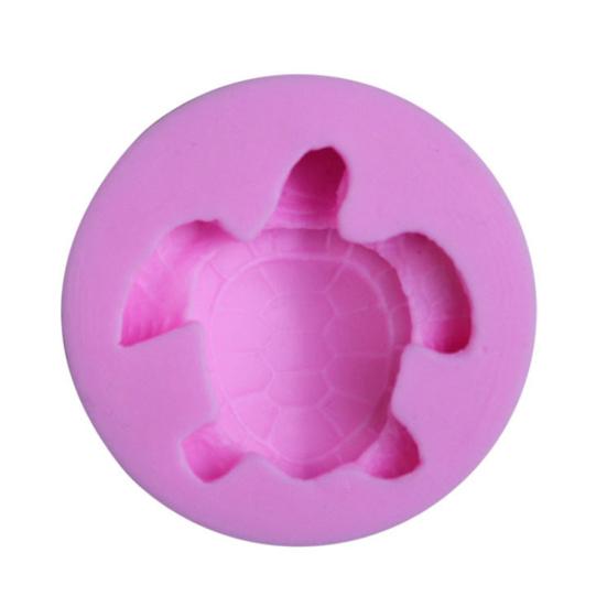 Turtle Cake Mold Fondant Soap Cookie DIY Mould Kitchen Baking Tool Accessories