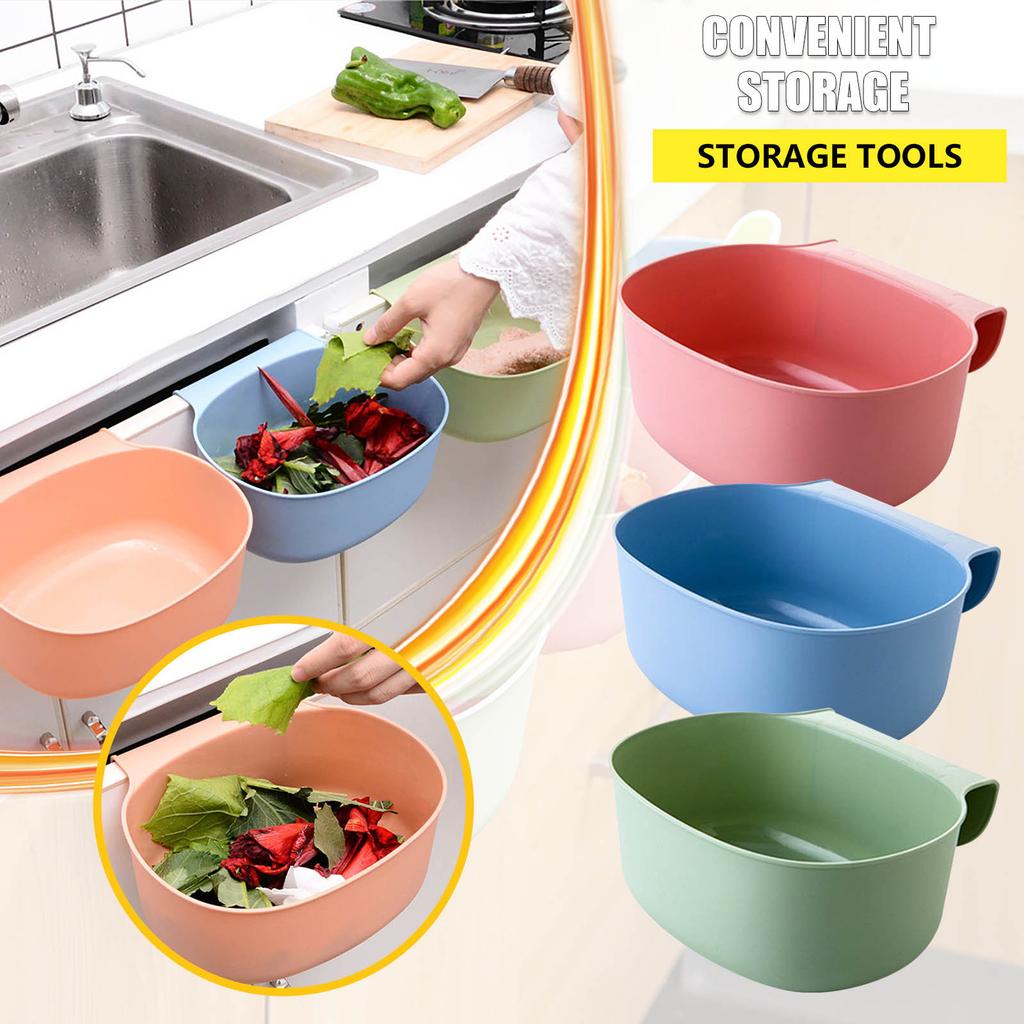 Маленький органайзер для стола, подвесной органайзер для пеленального стола, сборщик кухонных отходов, кухонный ящик для сбора мусора для кухни