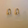 Sweet and Cool Style Simple Girl Love Earrings Temperament Cold Style Earrings New Style