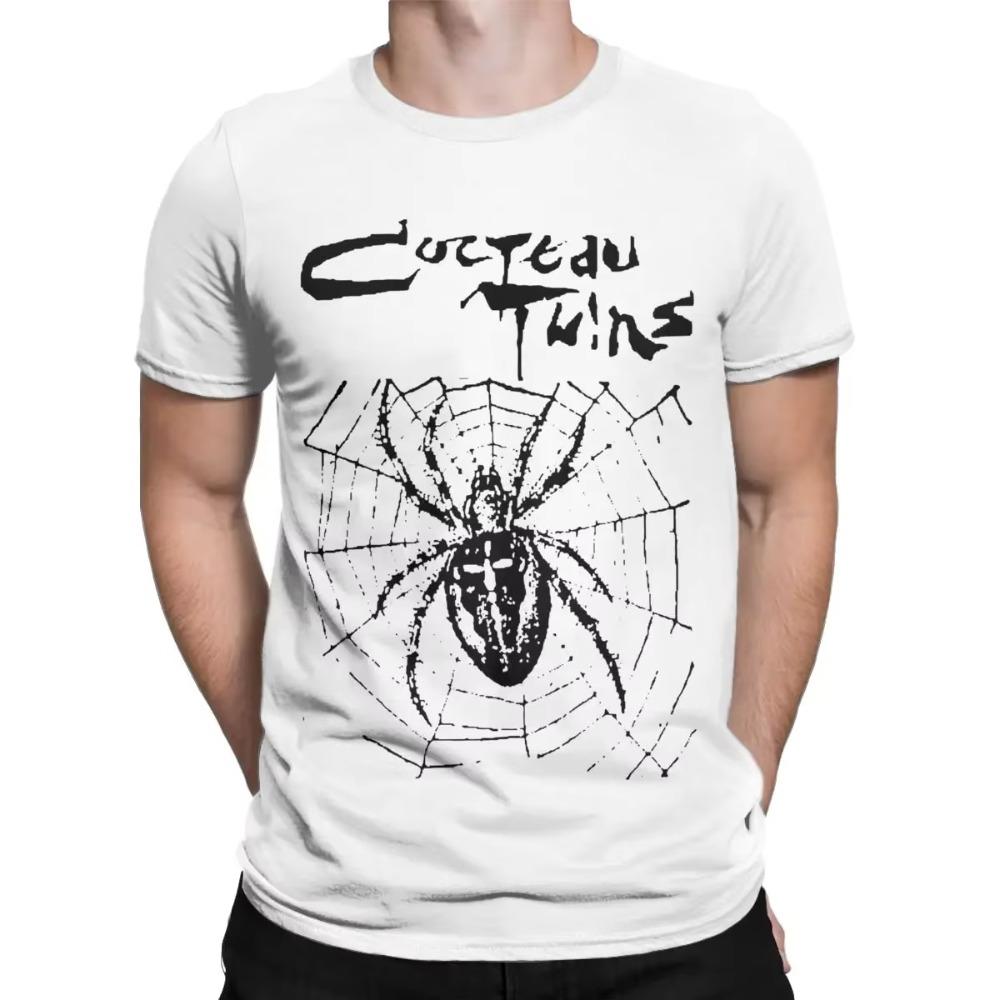 Cocteau Twins Men T Shirts Humorous Tee Shirt Short Sleeve Round Collar T-Shirts 100% Cotton 4XL 5XL Clothing
