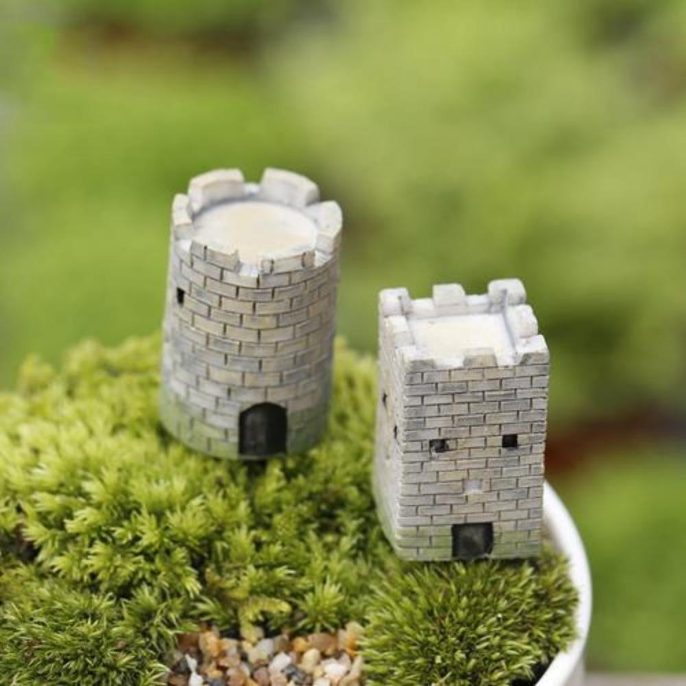 Миниатюрный дом A Building Mushroom Aquarium Rockary Фигурка Fairy Garden Terrarium Home Fish Tank Landscape Decor Accessories