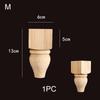 1PC Solid Wooden Foot Furniture Accessories Sloping Legs Stair Railing Home Decor Replacement for Bed Sofa Cabinet  Chair Table