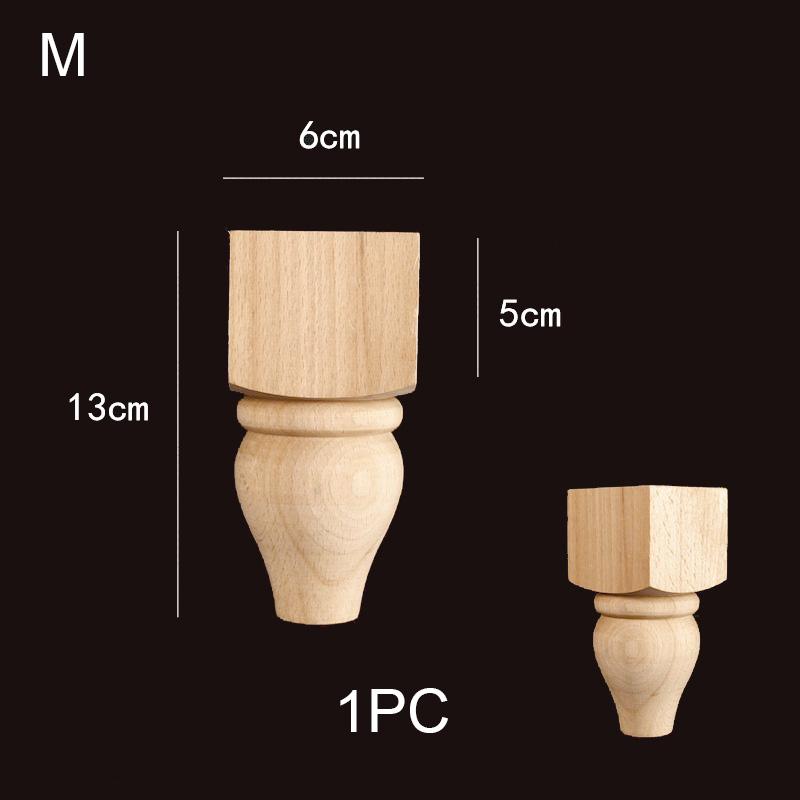 1PC Solid Wooden Foot Furniture Accessories Sloping Legs Stair Railing Home Decor Replacement for Bed Sofa Cabinet Chair Table