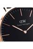 Год импорта Daniel Wellington DW Watch Classic Black Cornwall 40 мм Часы Бренд Стильный Популярный Бизнес Черный Подарок Парень [Официальный магазин/2