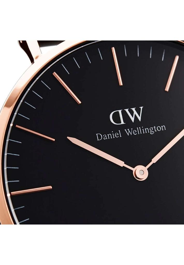 Год импорта Daniel Wellington DW Watch Classic Black Cornwall 40 мм Часы Бренд Стильный Популярный Бизнес Черный Подарок Парень [Официальный магазин/2