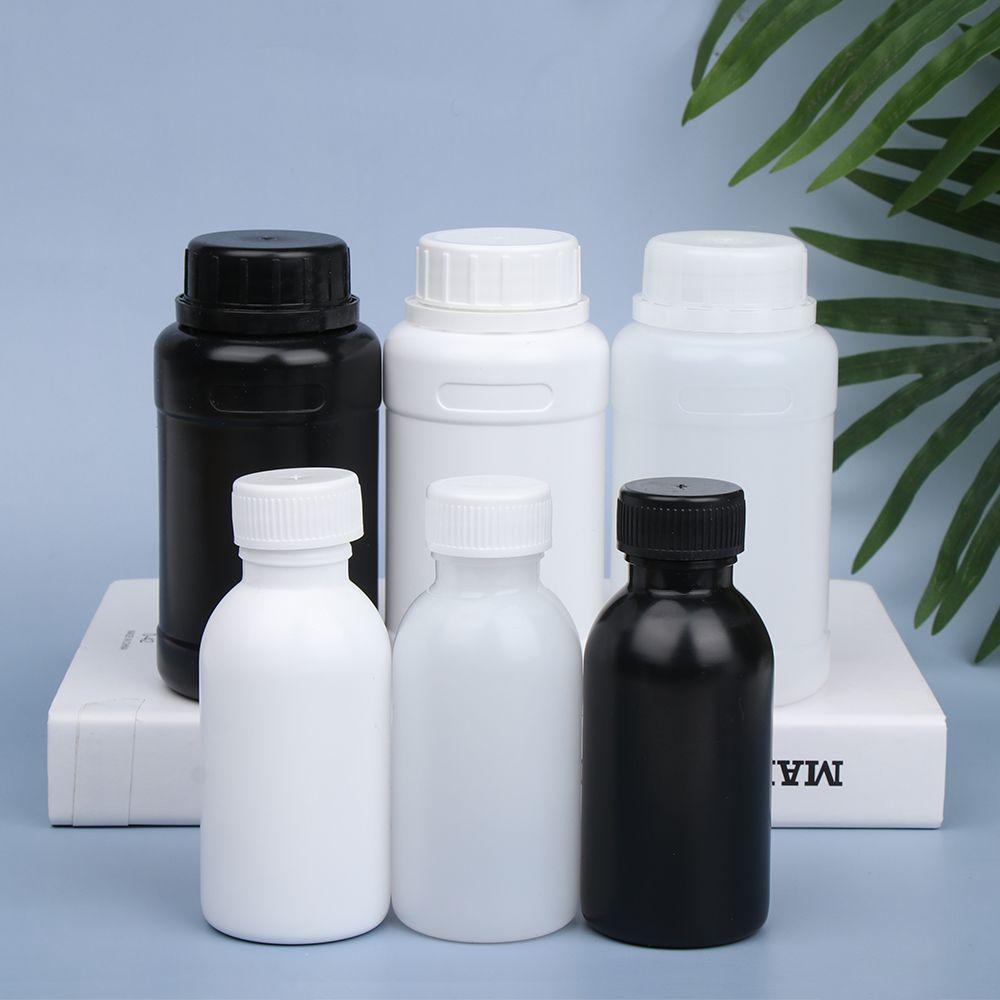 Chemical Barrel Clear PET Liquid Container Packing Bottle Empty Seal Bottles Storage Jars