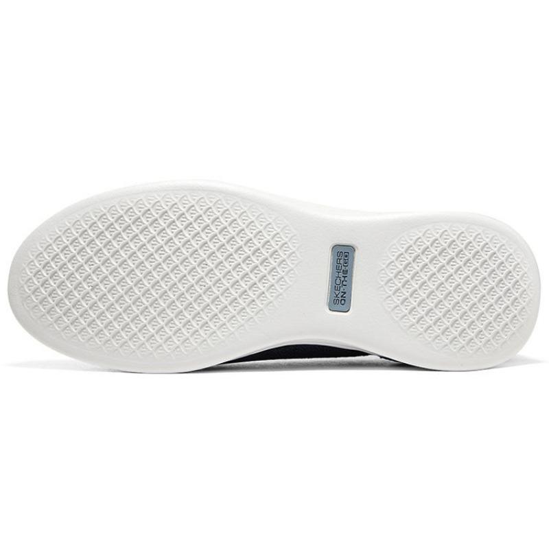 Skechers ON THE GO Мечтательные Женские Сетчатые Легкие Низкие Повседневные Туфли Синие 136265-NVY