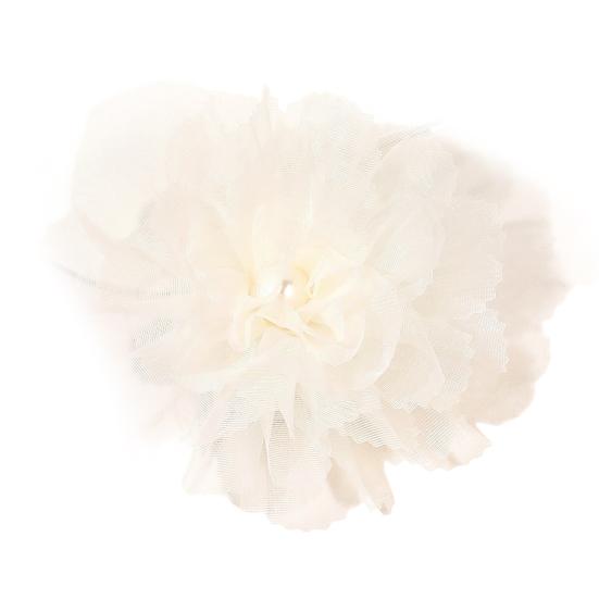 Сетчатая пряжа, заколка для волос с искусственным жемчугом и цветком, противоскользящая дизайнерская заколка для волос, украшение для волос, заколка для волос, головной убор, аксессуар для волос