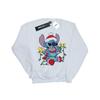 Disney Womens/Ladies Lilo And Stitch Christmas Lights Sweatshirt