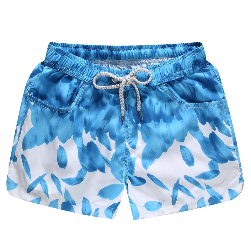 Men's Quick-Dry Beach Shorts: Summer Seaside Swim & Sports, Loose Five-Point Pants for Couples