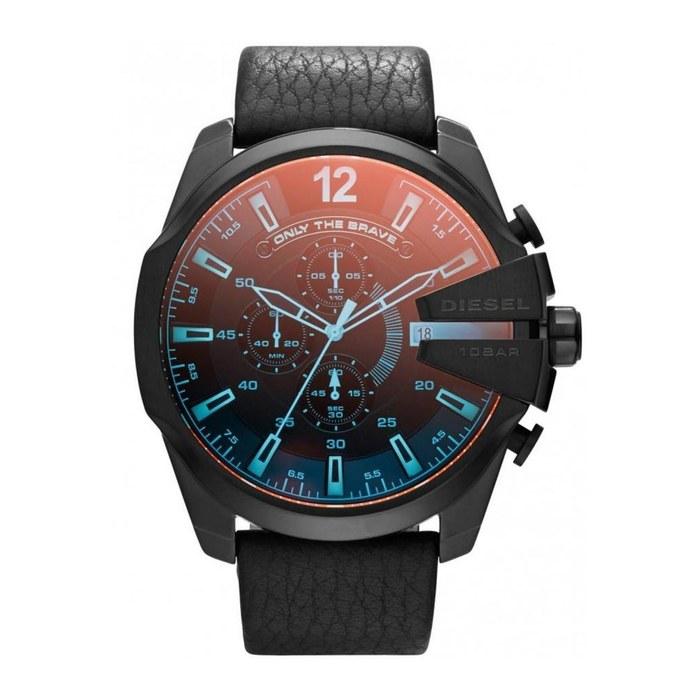 Diesel Мужские аналоговые кварцевые часы Mega Chief DZ4323 Черные