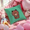 LINE FRIENDS коричневый медведь и конни Чехол для подушки с принтом Наволочка для гостиной дивана Чехол для подушки и декор спальни